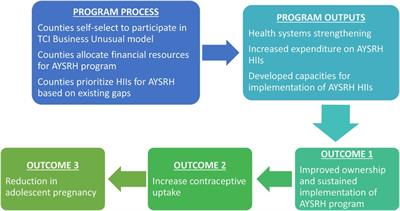 Sustainable financing of AYSRH programs by local governments through the TCI model